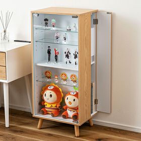 コレクションシェルフ 2段 引き出し キャスター ぬいぐるみ 推し活 棚